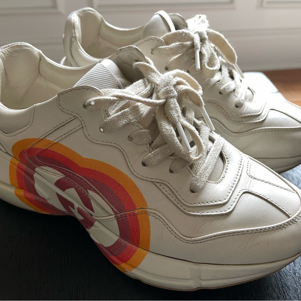 Used Gucci Rhyton Chunky Sneakers size IT35